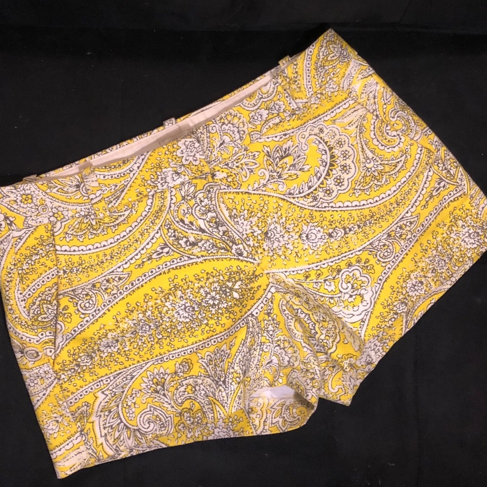 J. Crew 3” Paisley Shorts Sz 4